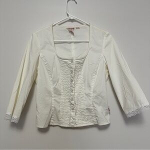 Guess Vintage Button Up Top